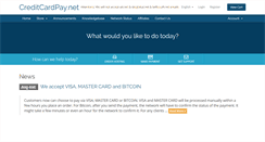 Desktop Screenshot of creditcardpay.net