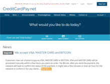Tablet Screenshot of creditcardpay.net